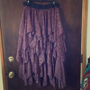 Free people flowy skirt